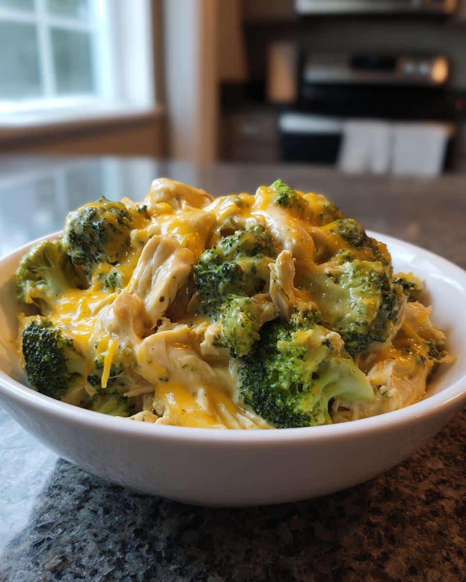 Cozy Broccoli Cheddar Chicken Crockpot Recipe - detail 4