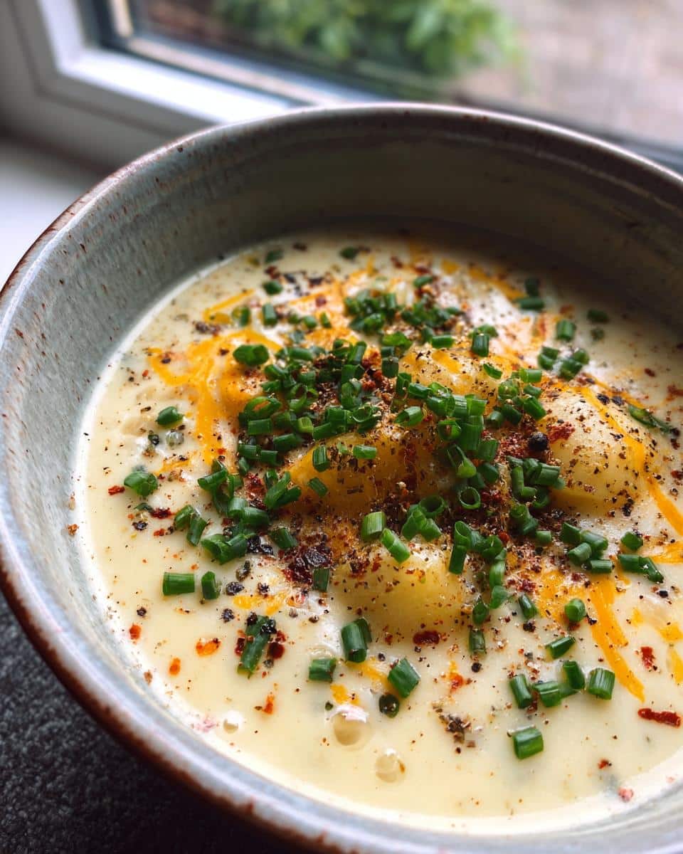 Creamy Baked Potato Soup - detail 4