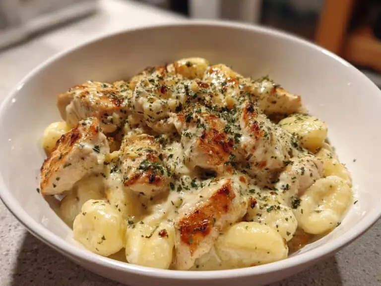 Creamy Crack Chicken Gnocchi