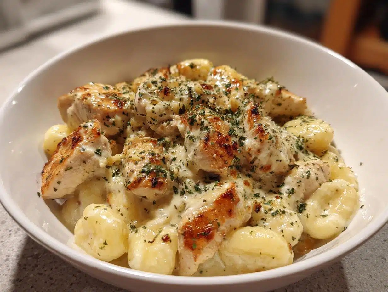 Creamy Crack Chicken Gnocchi