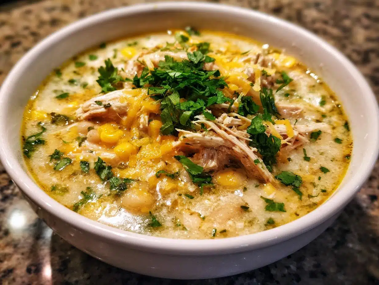 Crockpot White Chicken Chili