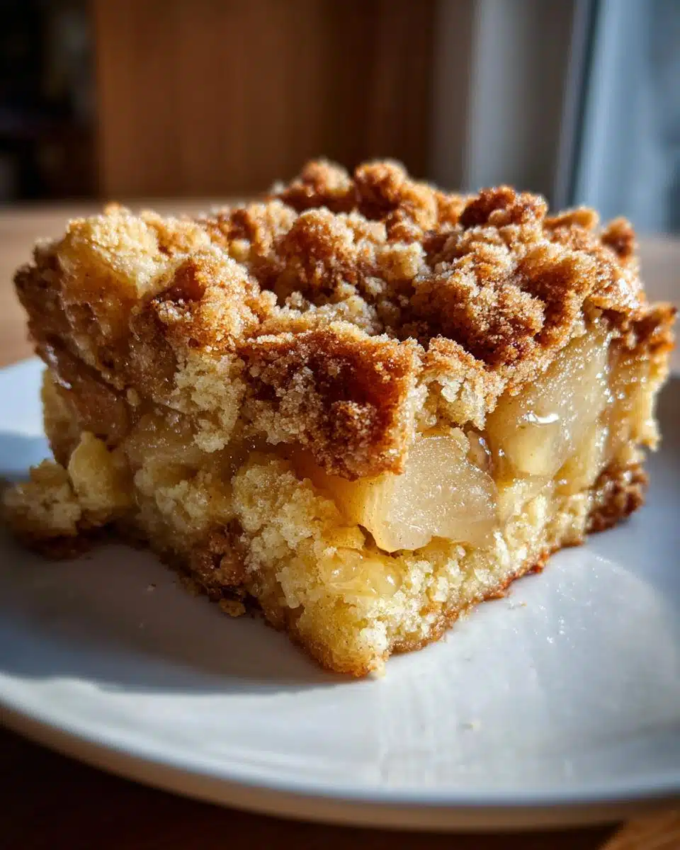 Easy Pear Dump Cake Recipe with Crumbly Topping - detail 1