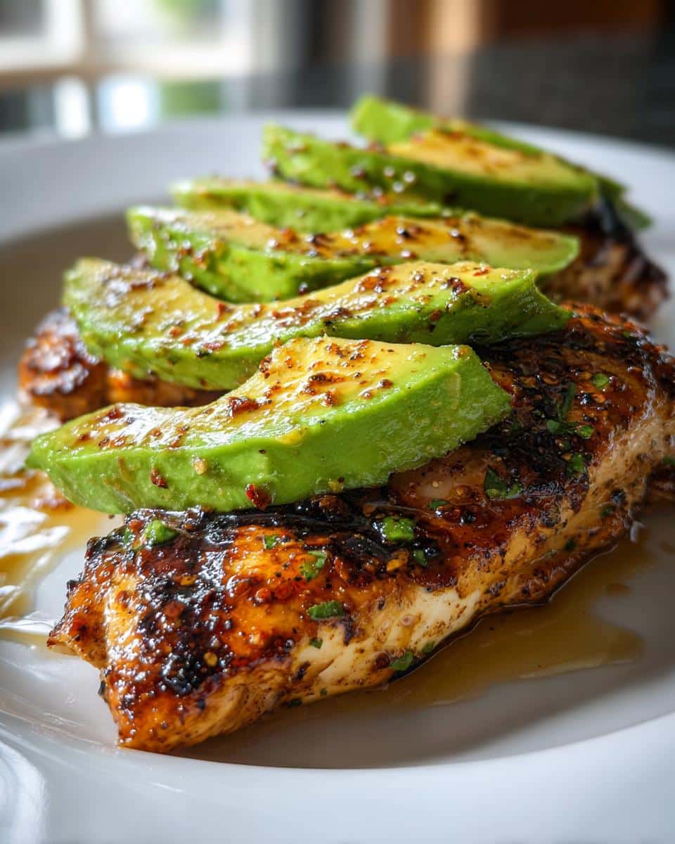 Fiesta Lime Chicken with Avocado - Mexican Food Recipe - detail 2