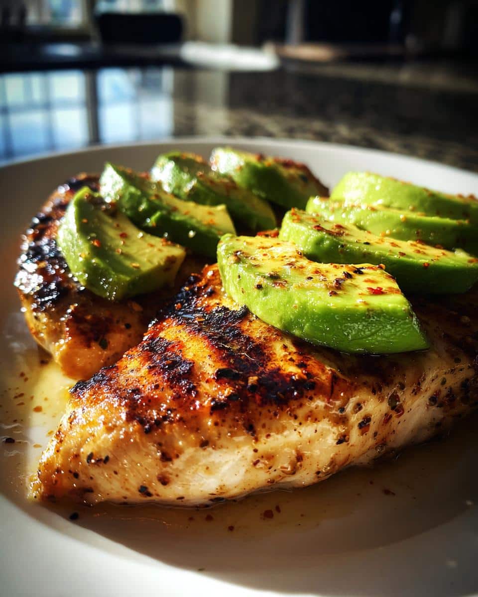 Fiesta Lime Chicken with Avocado - Mexican Food Recipe - detail 3
