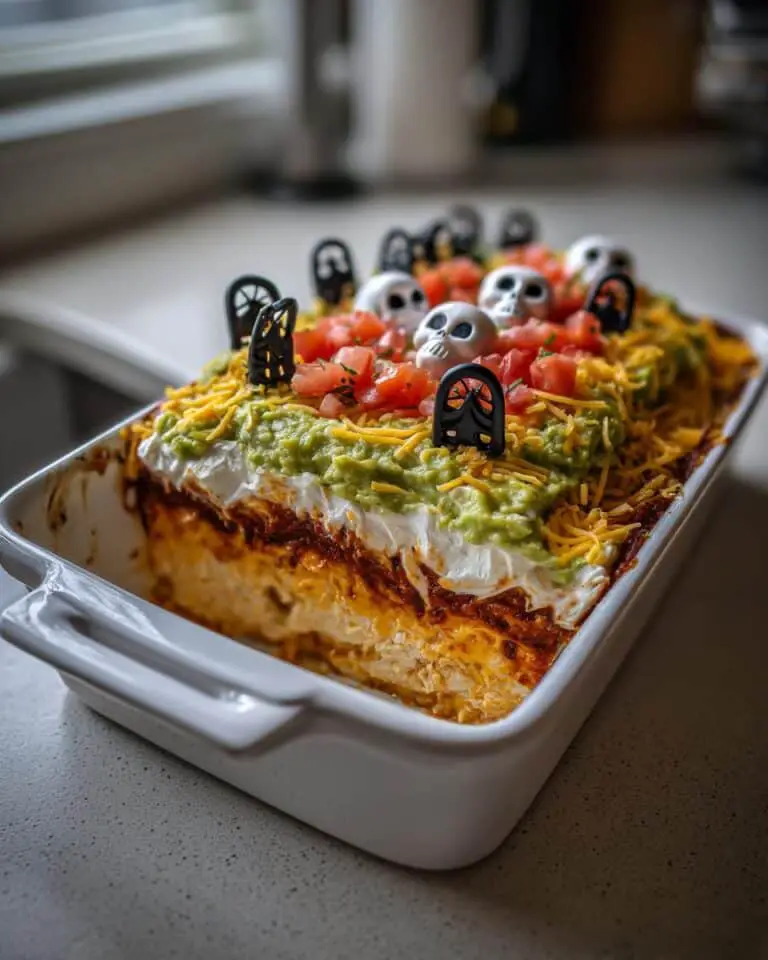 Graveyard Taco Dip