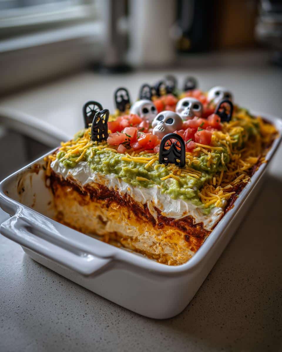 Graveyard Taco Dip