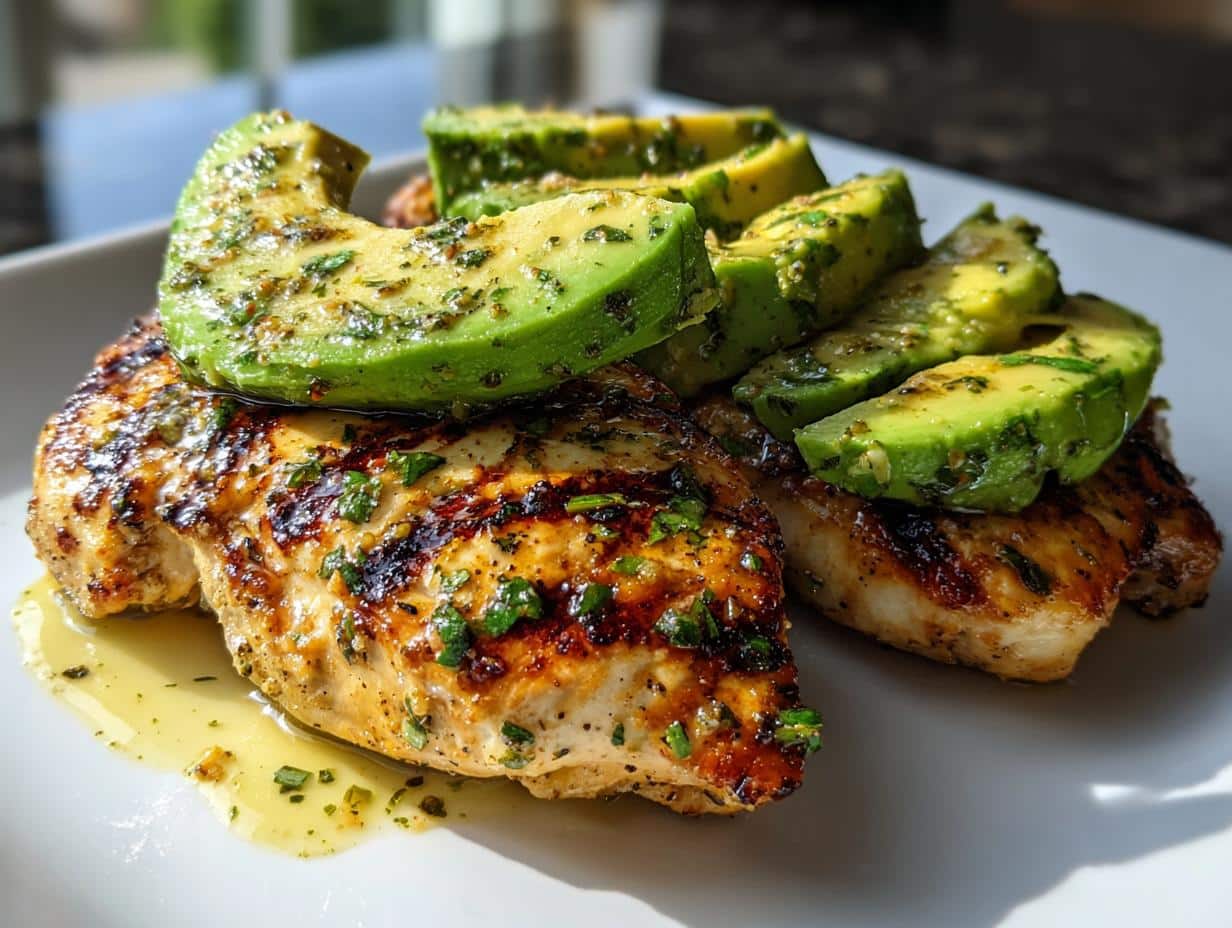 Grilled California Avocado Chicken