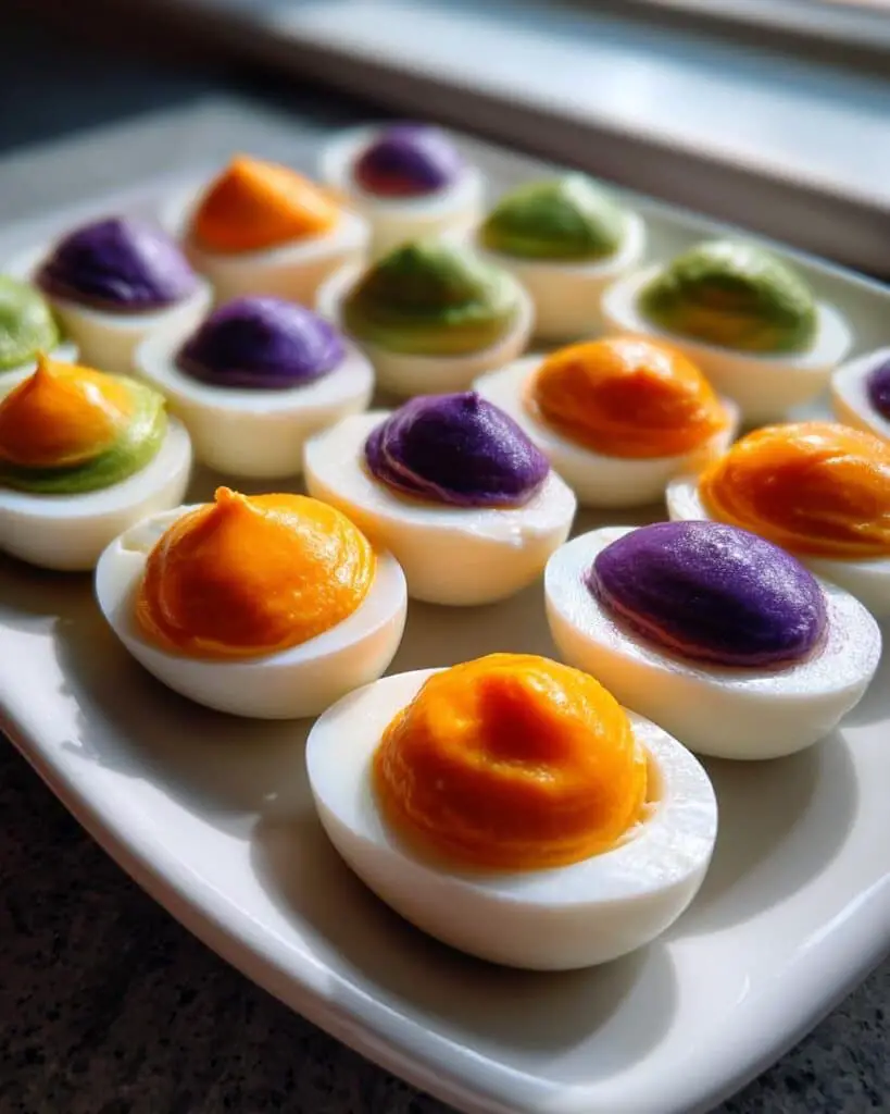 Halloween Deviled Eggs