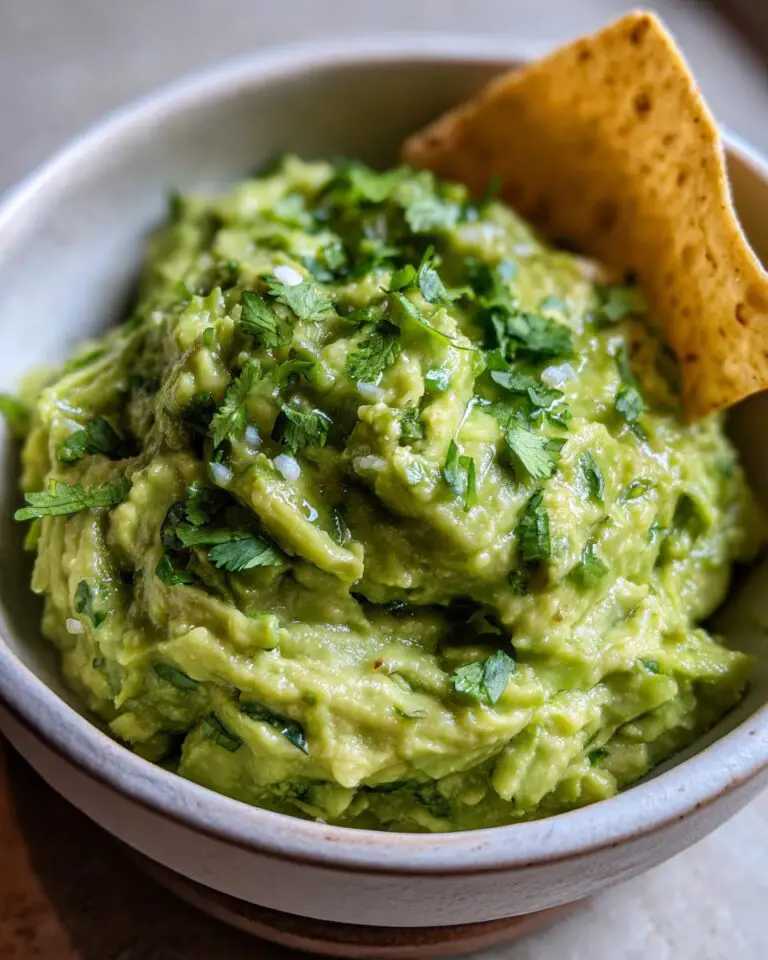 Homemade Guacamole