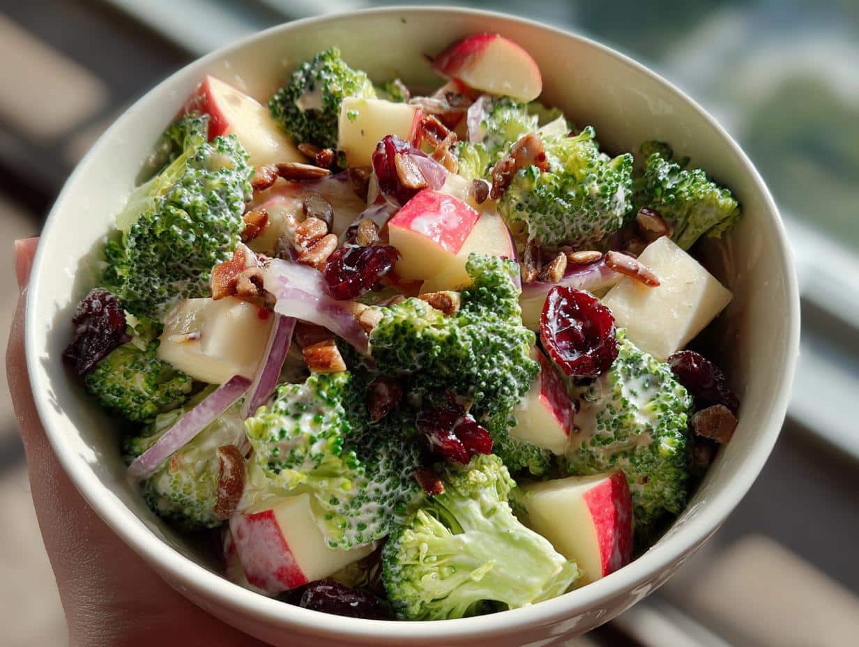 Honeycrisp Apple Broccoli Salad
