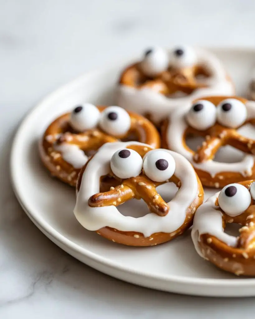 Monster Eyeball Pretzels