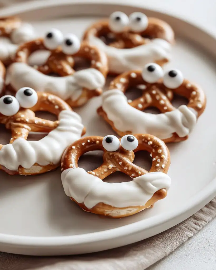Monster Eyeball Pretzels