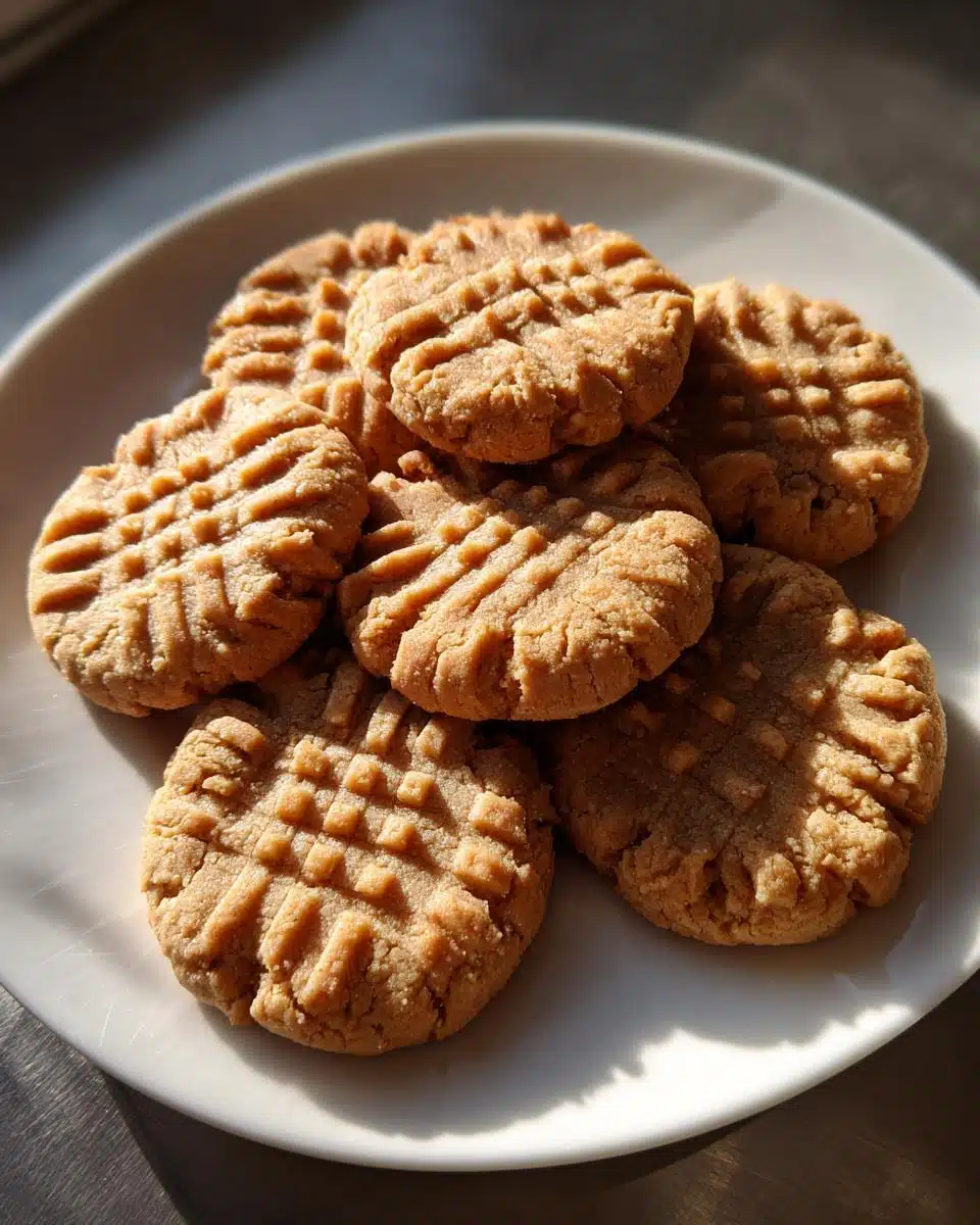 Old-Fashioned Peanut Butter Cookies - detail 1