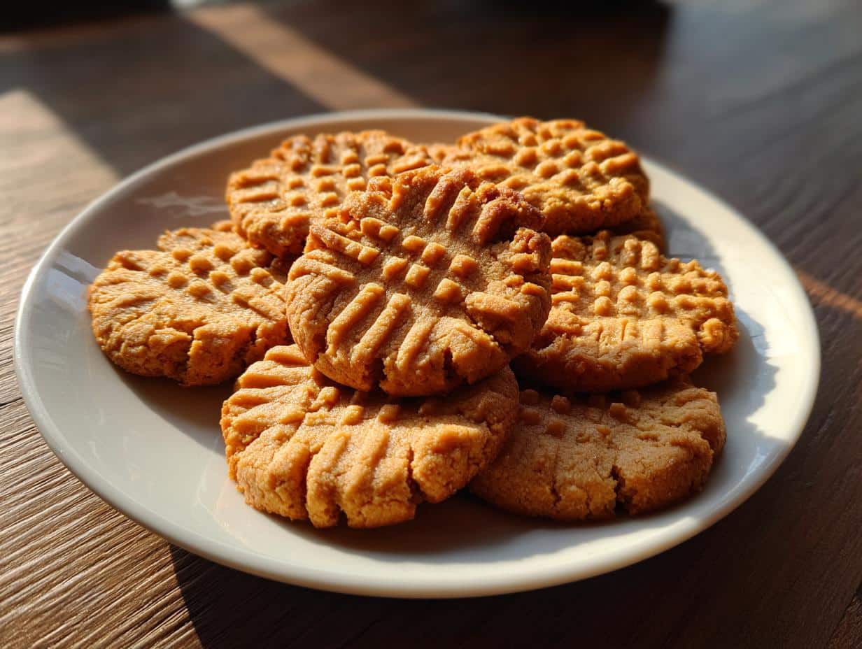 Old-Fashioned Peanut Butter Cookies - detail 2