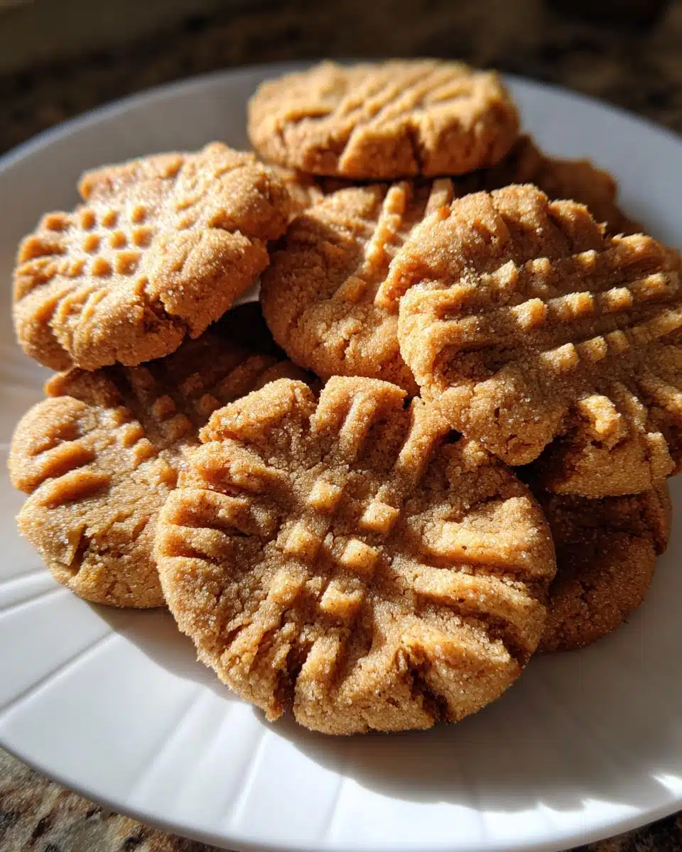 Old-Fashioned Peanut Butter Cookies - detail 3