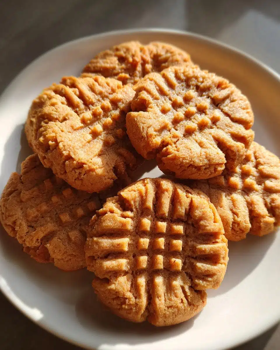 Old-Fashioned Peanut Butter Cookies
