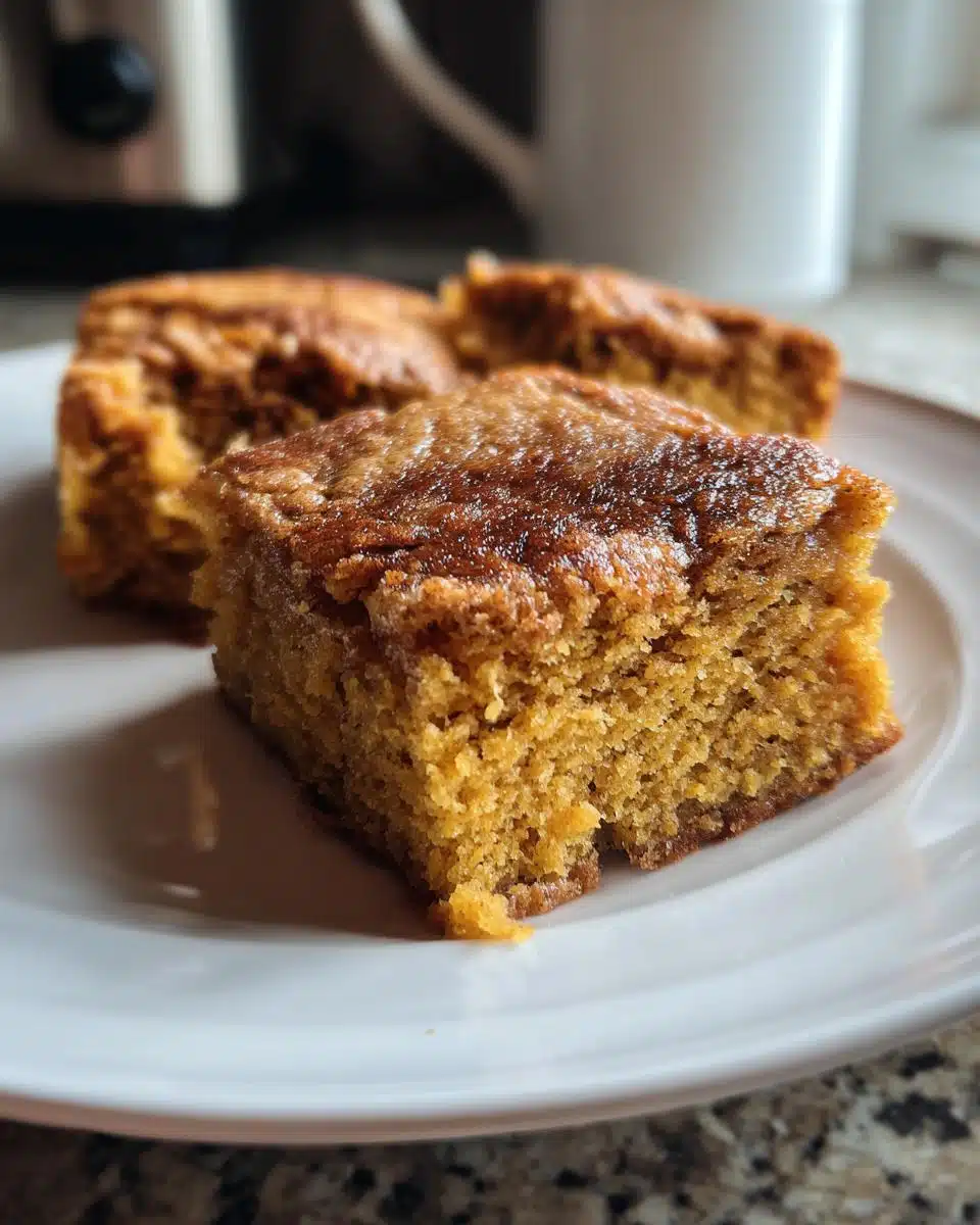 Pumpkin Blondies - detail 2