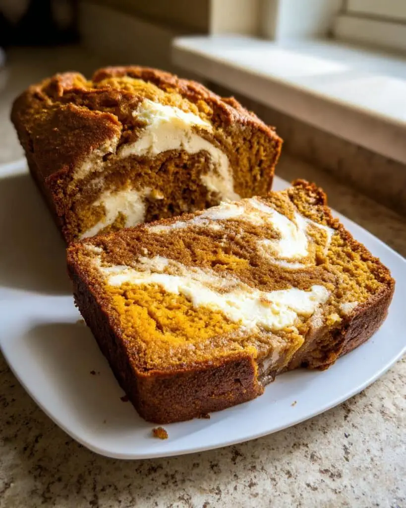 Pumpkin Cream Cheese Bread