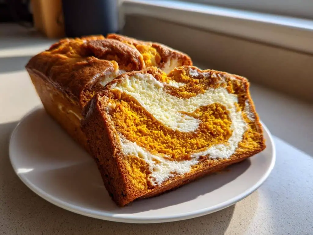Pumpkin Cream Cheese Bread