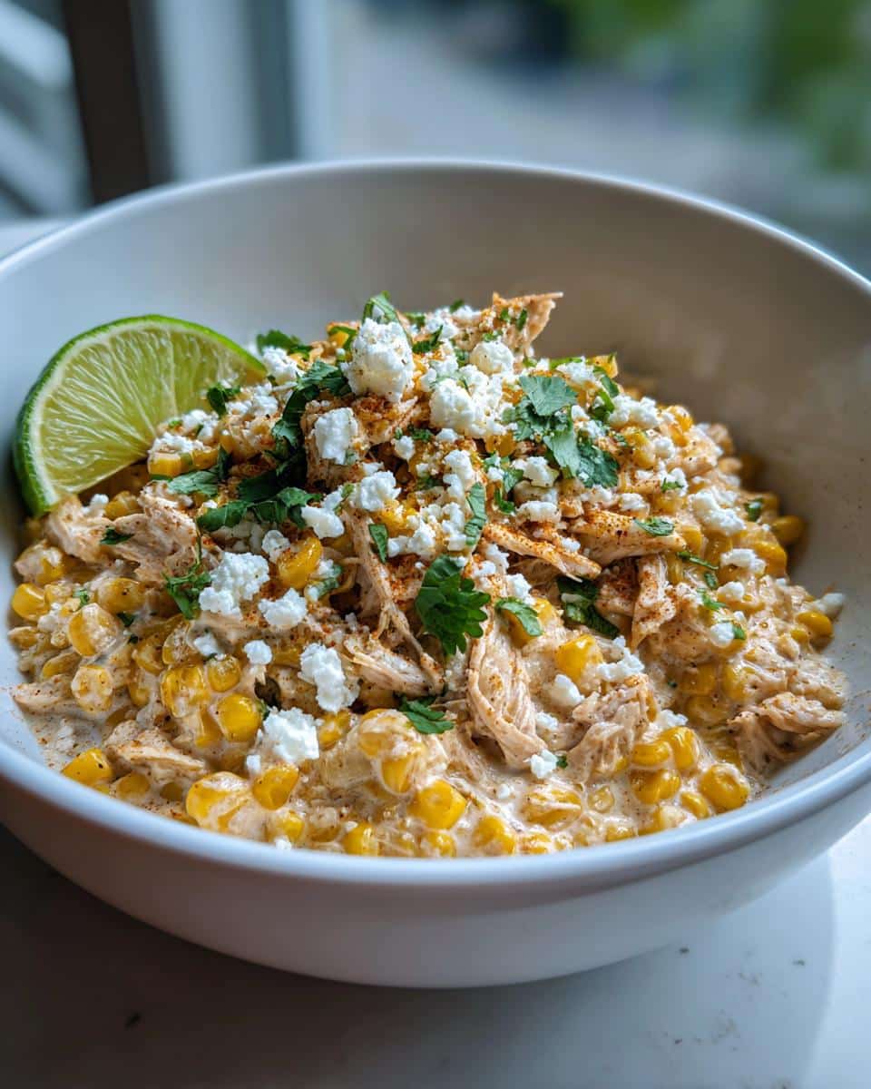 Slow Cooker Street Corn Chicken - detail 1