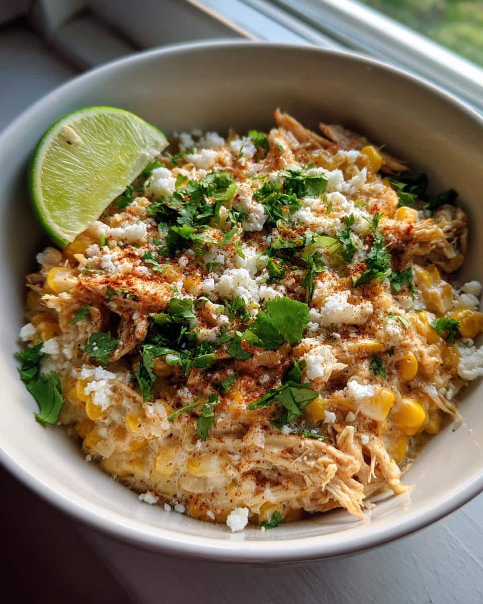Slow Cooker Street Corn Chicken - detail 3
