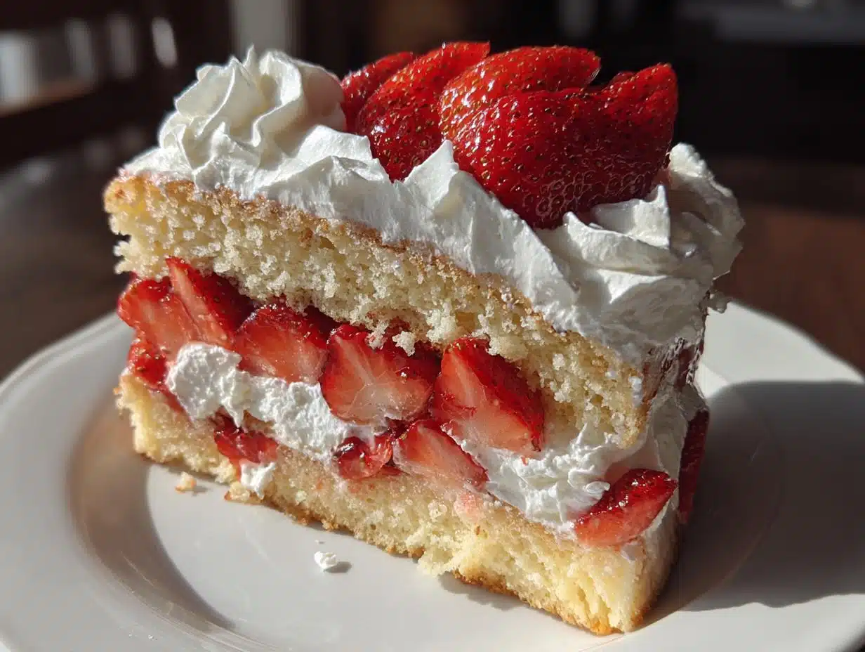 Strawberry Shortcake Cake