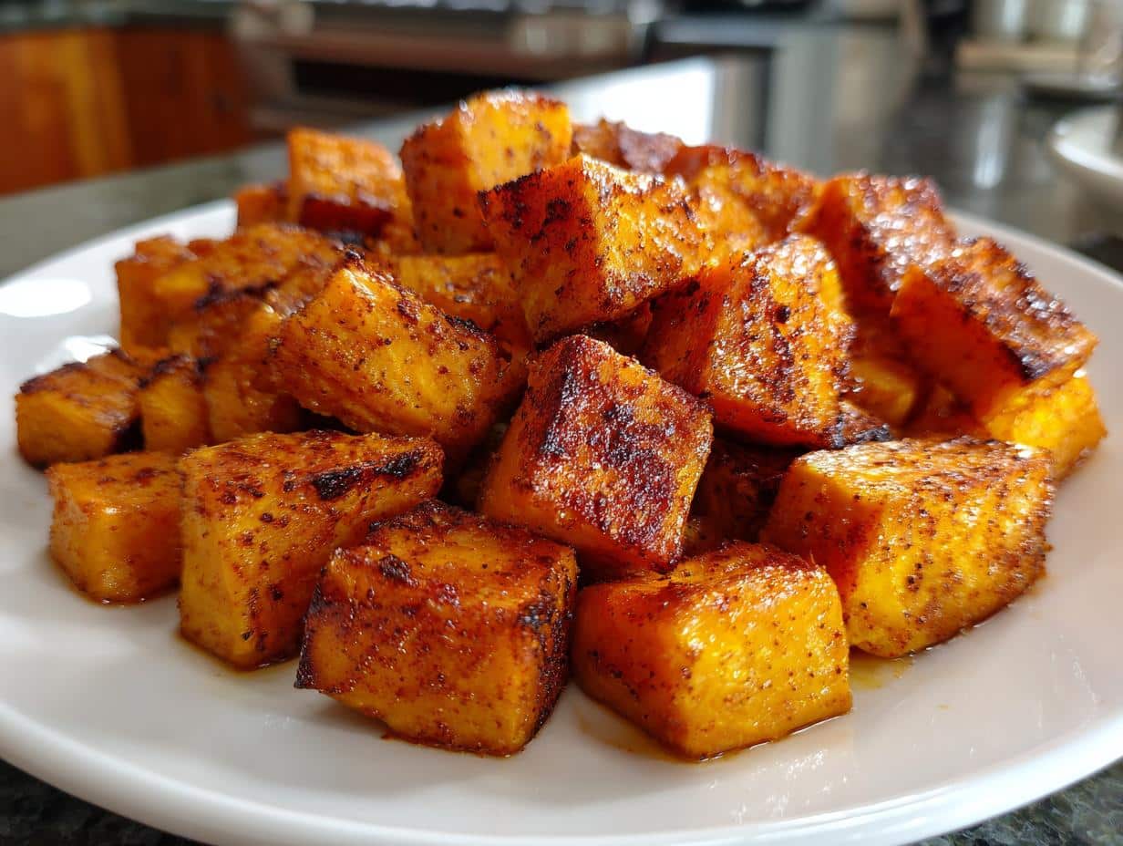 Sweet Potato Cubes