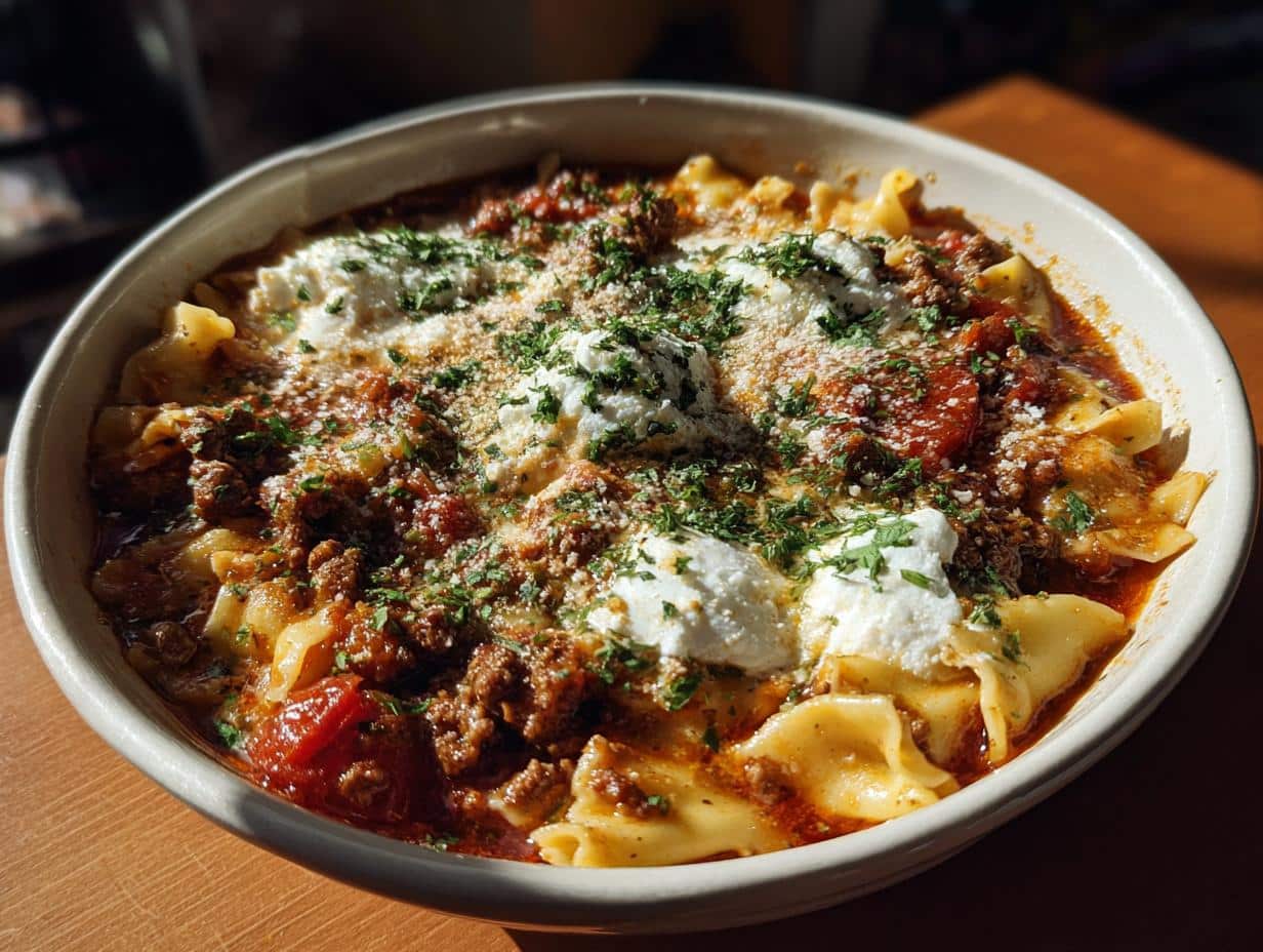 lasagna soup