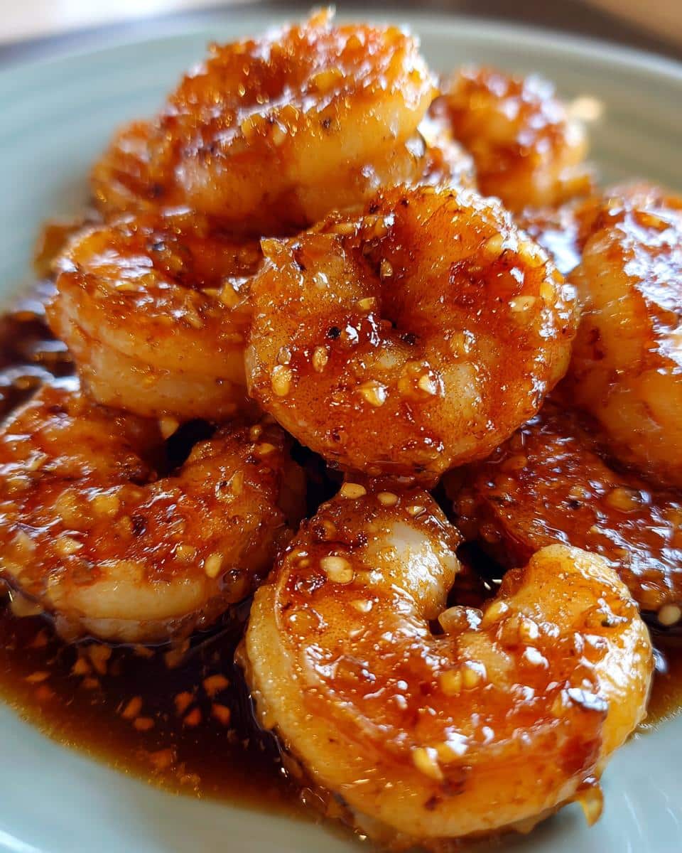 10 Minute Honey Garlic Shrimp - detail 1