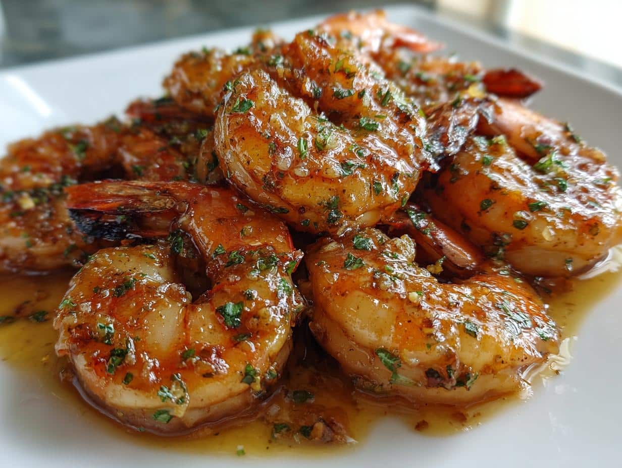 10 Minute Honey Garlic Shrimp - detail 2