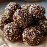 4-Ingredient Dark Chocolate Quinoa Bites