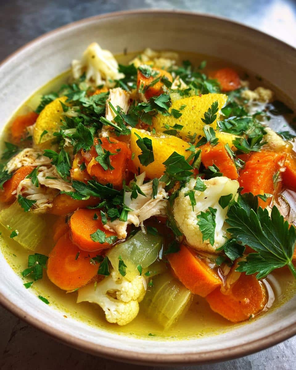 Anti Inflammatory Turmeric Chicken Soup - detail 3