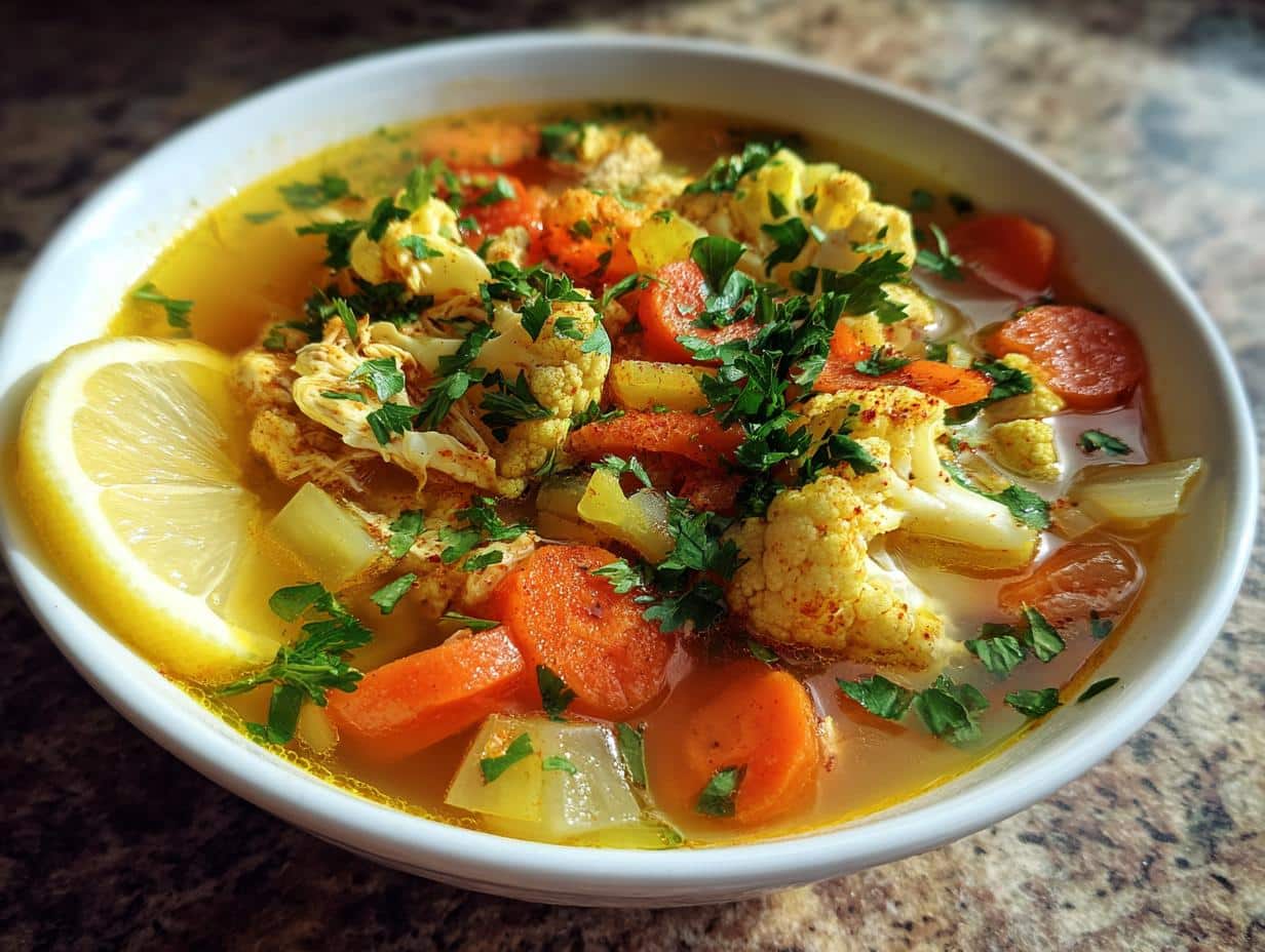 Anti Inflammatory Turmeric Chicken Soup