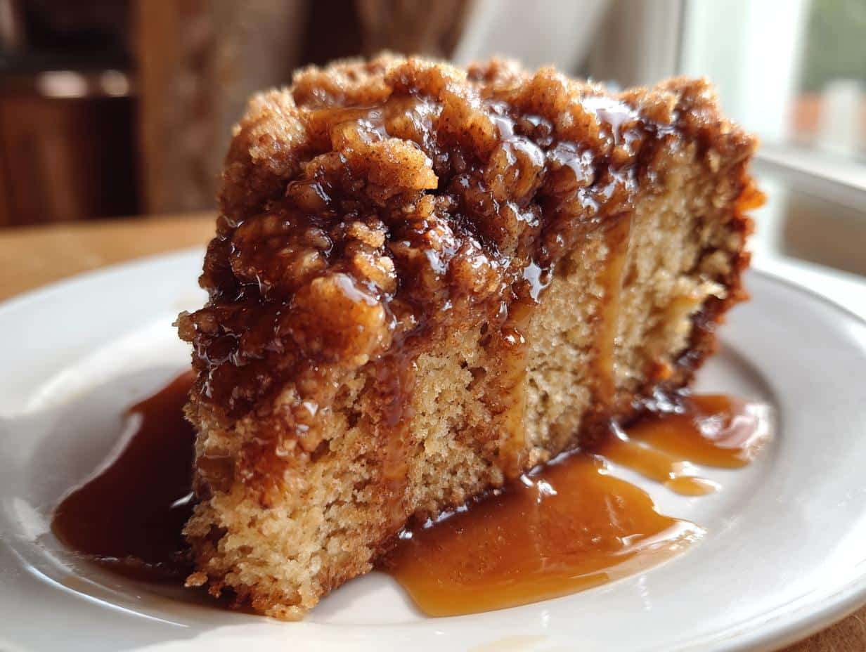 Apple Crumb Cake – Topped with Cinnamon Apple Drizzle - detail 3