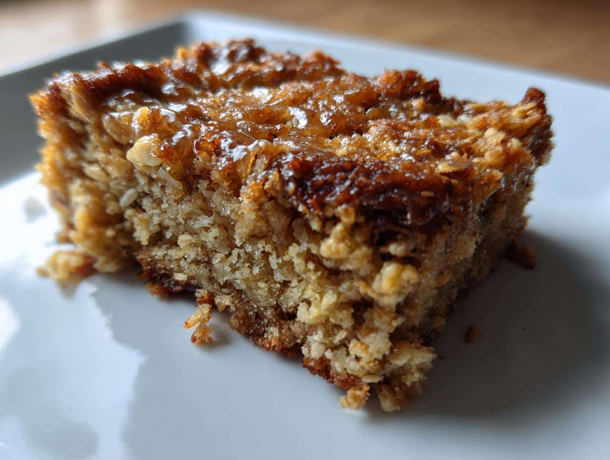 Banana Oatmeal Bars