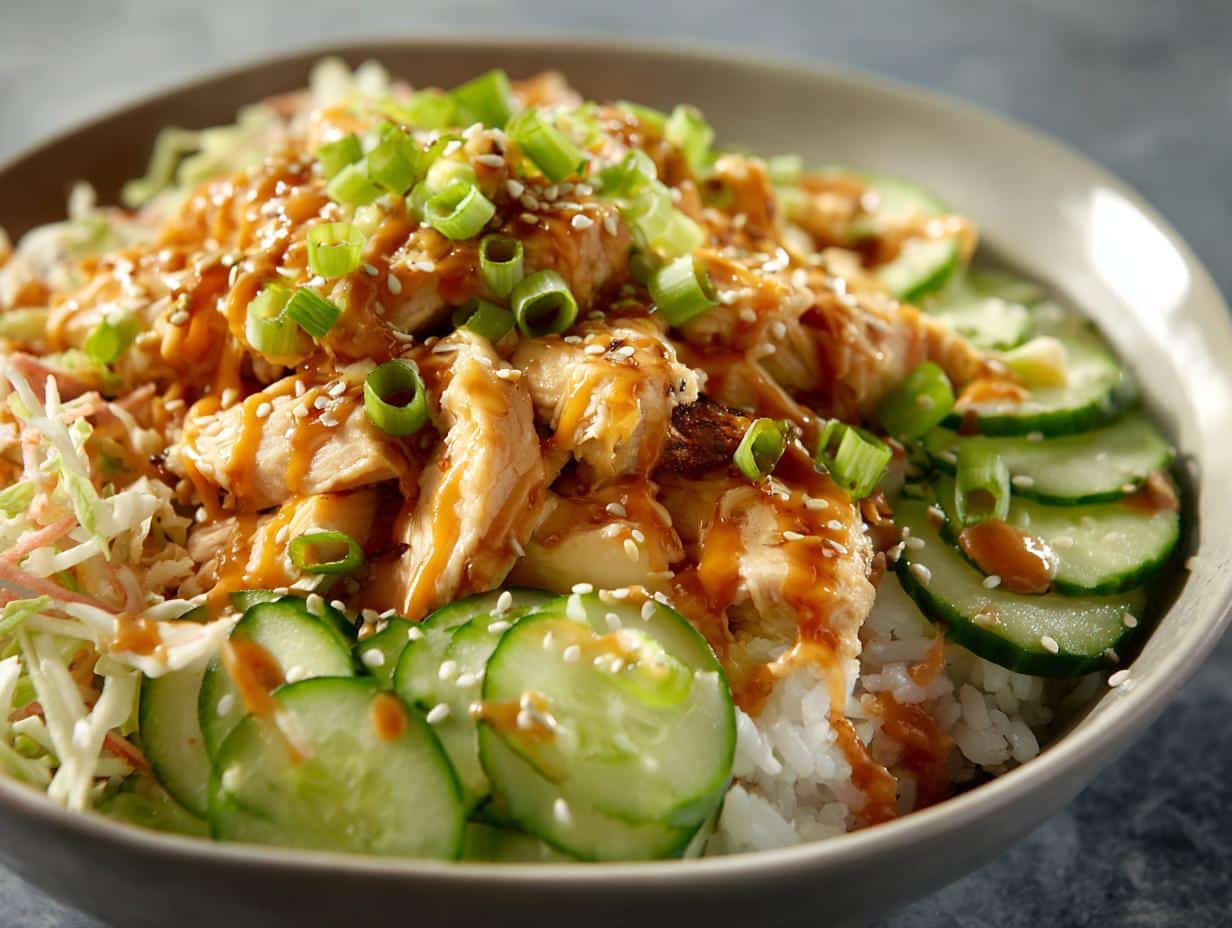 Bang Bang Chicken Bowl - detail 2