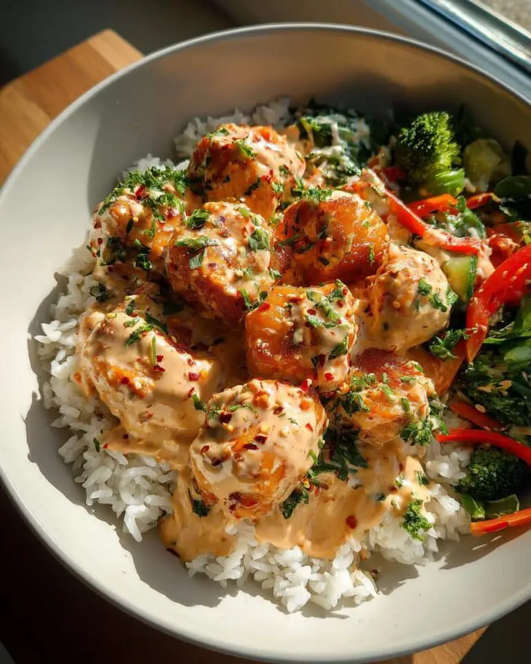 Bang Bang Salmon Bites Bowls