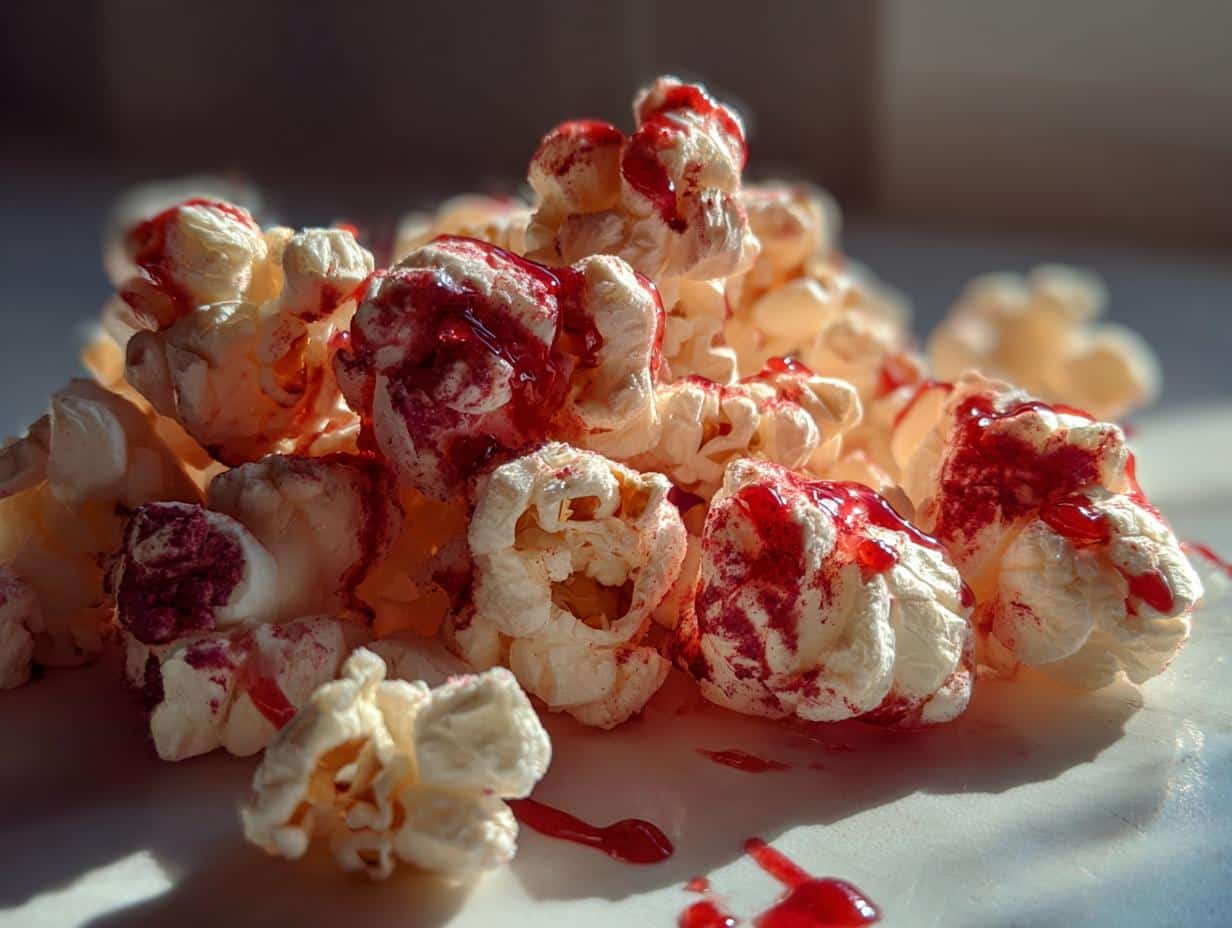 Bloody Red Velvet Popcorn - detail 3