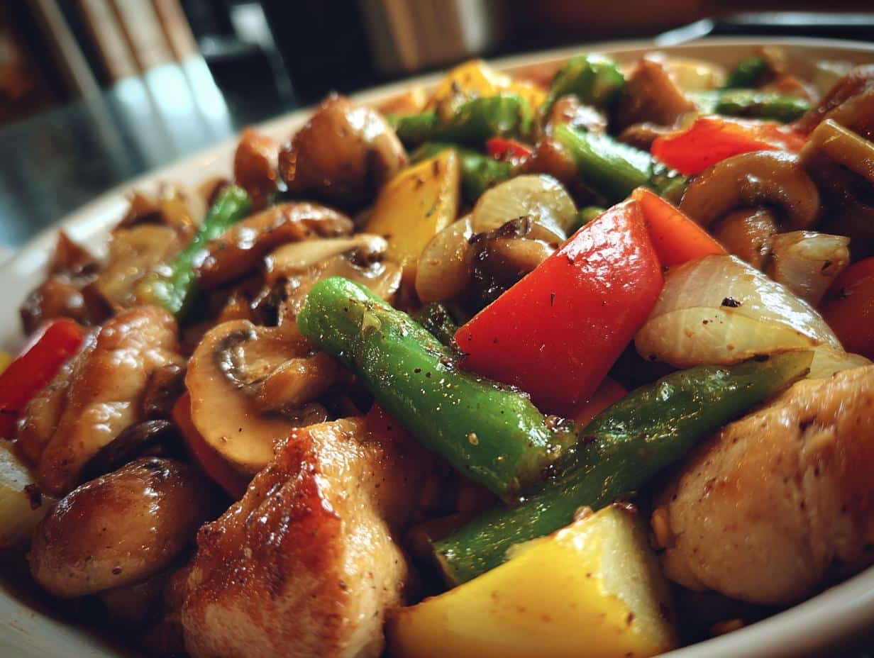 CHICKEN & VEGETABLES SKILLET LOW CARB - detail 1