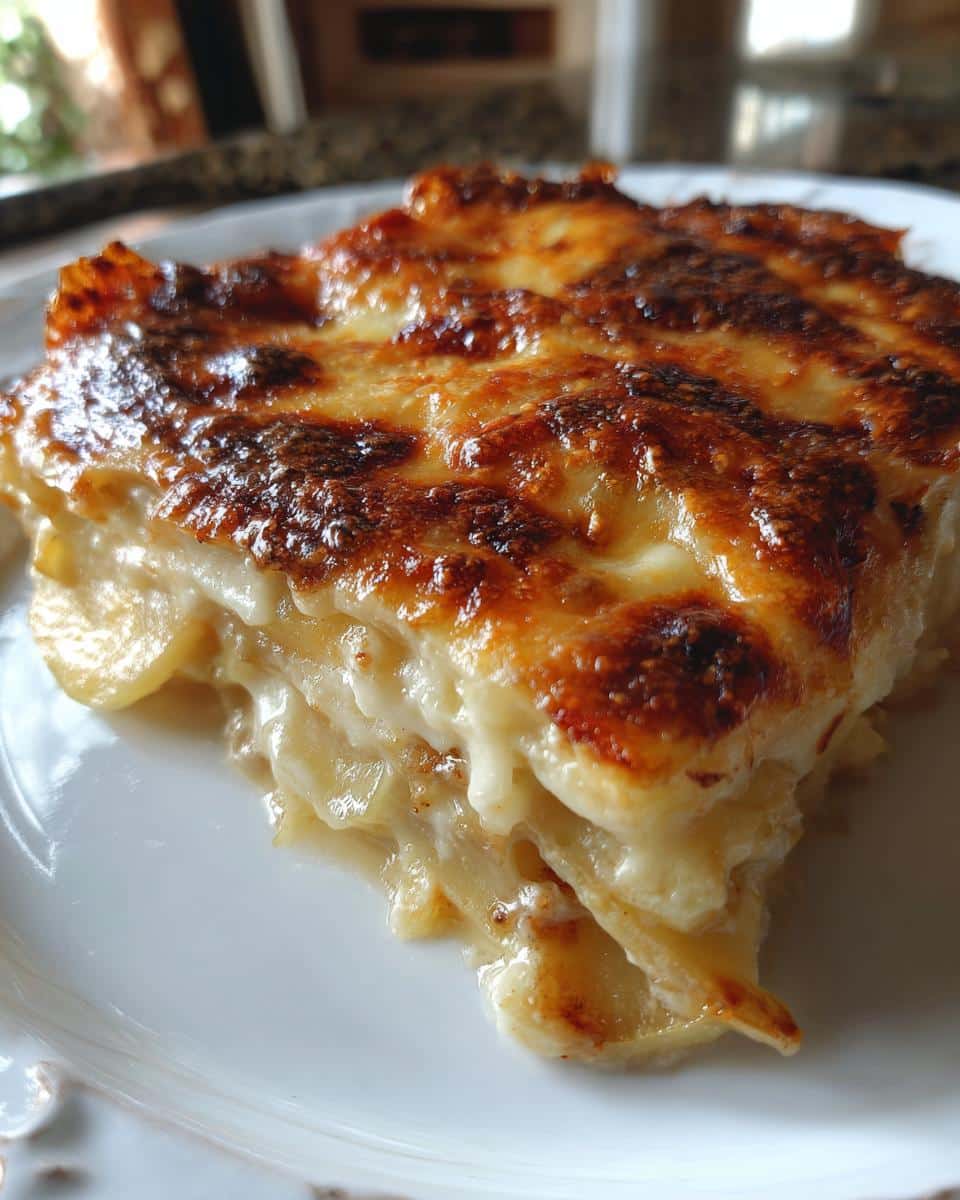 Cheesy Root Vegetable Gratin | Spoon Fork Bacon - detail 1