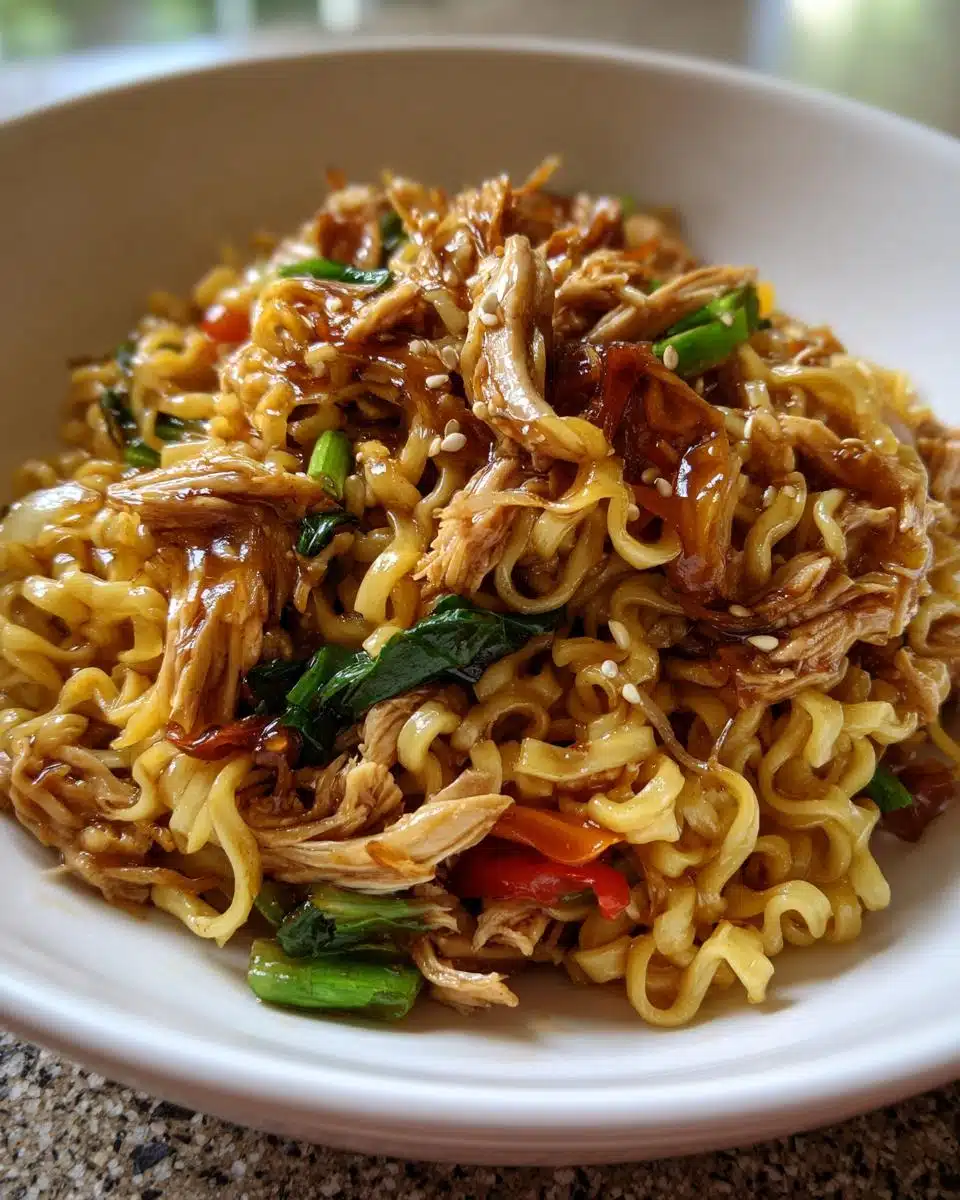 Chicken Ramen Stir Fry