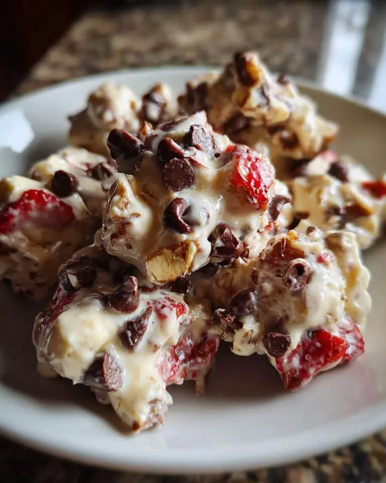 Chocolate Strawberry Yogurt Clusters Recipe