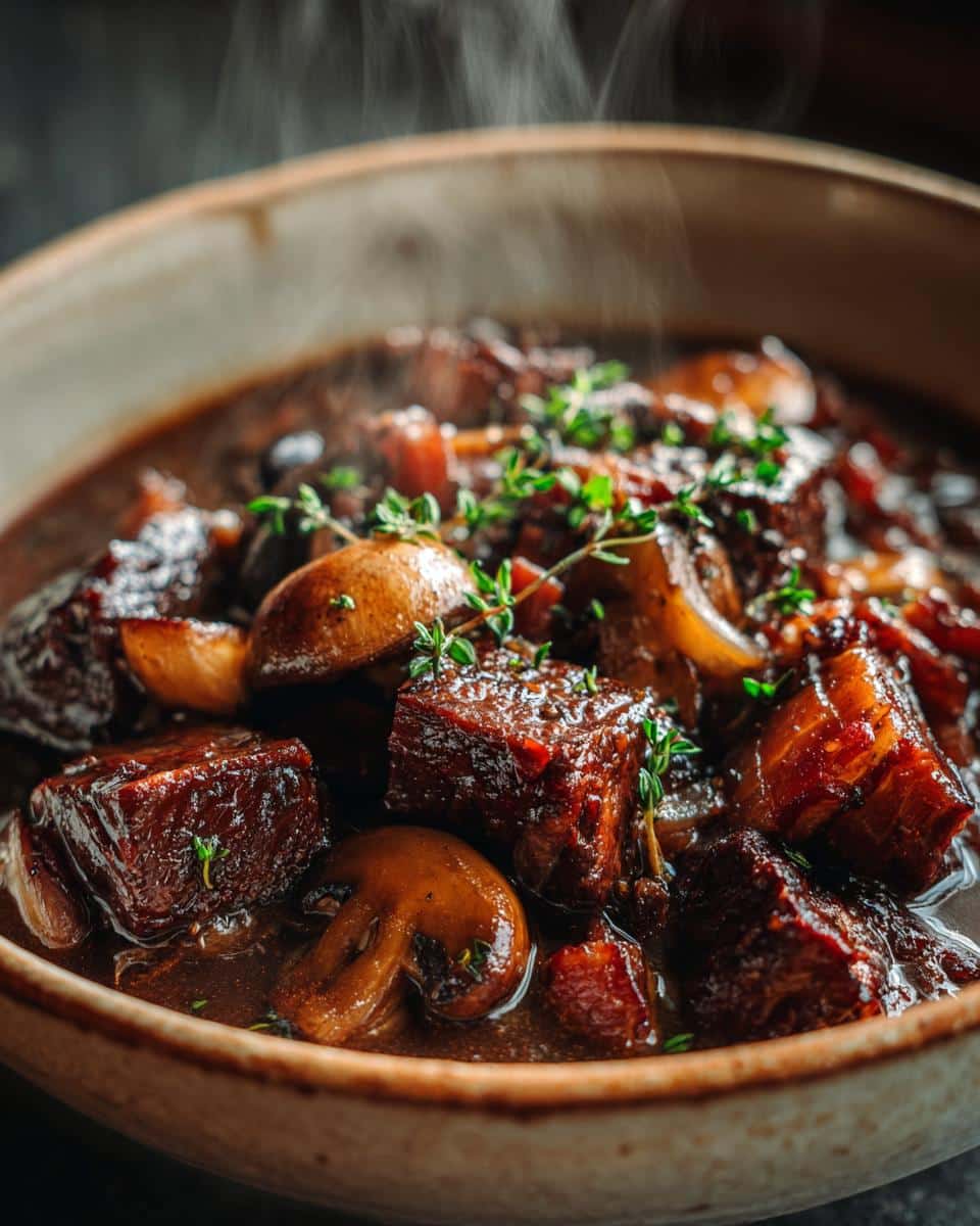 Classic Beef Bourguignon - detail 2