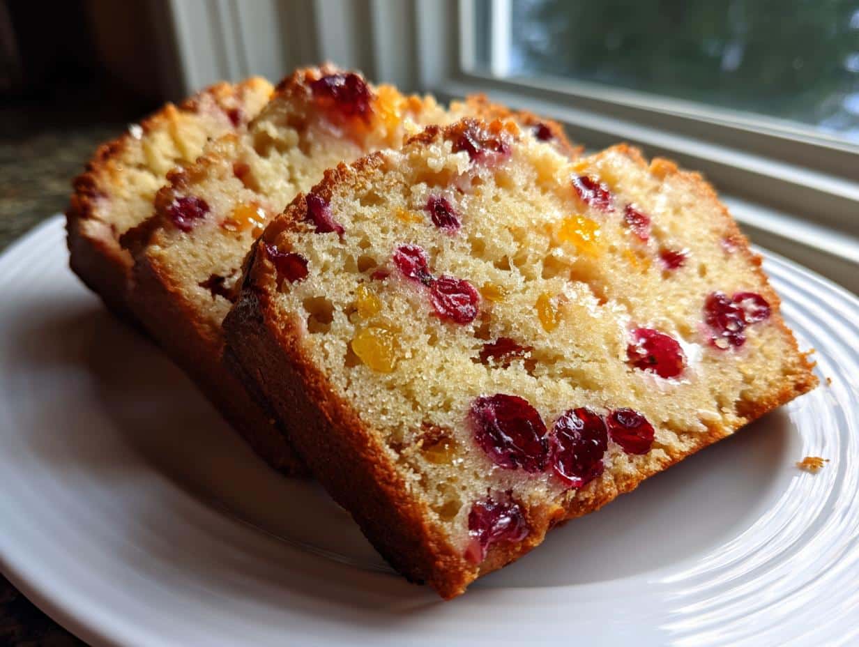 Cranberry Orange Bread - detail 1