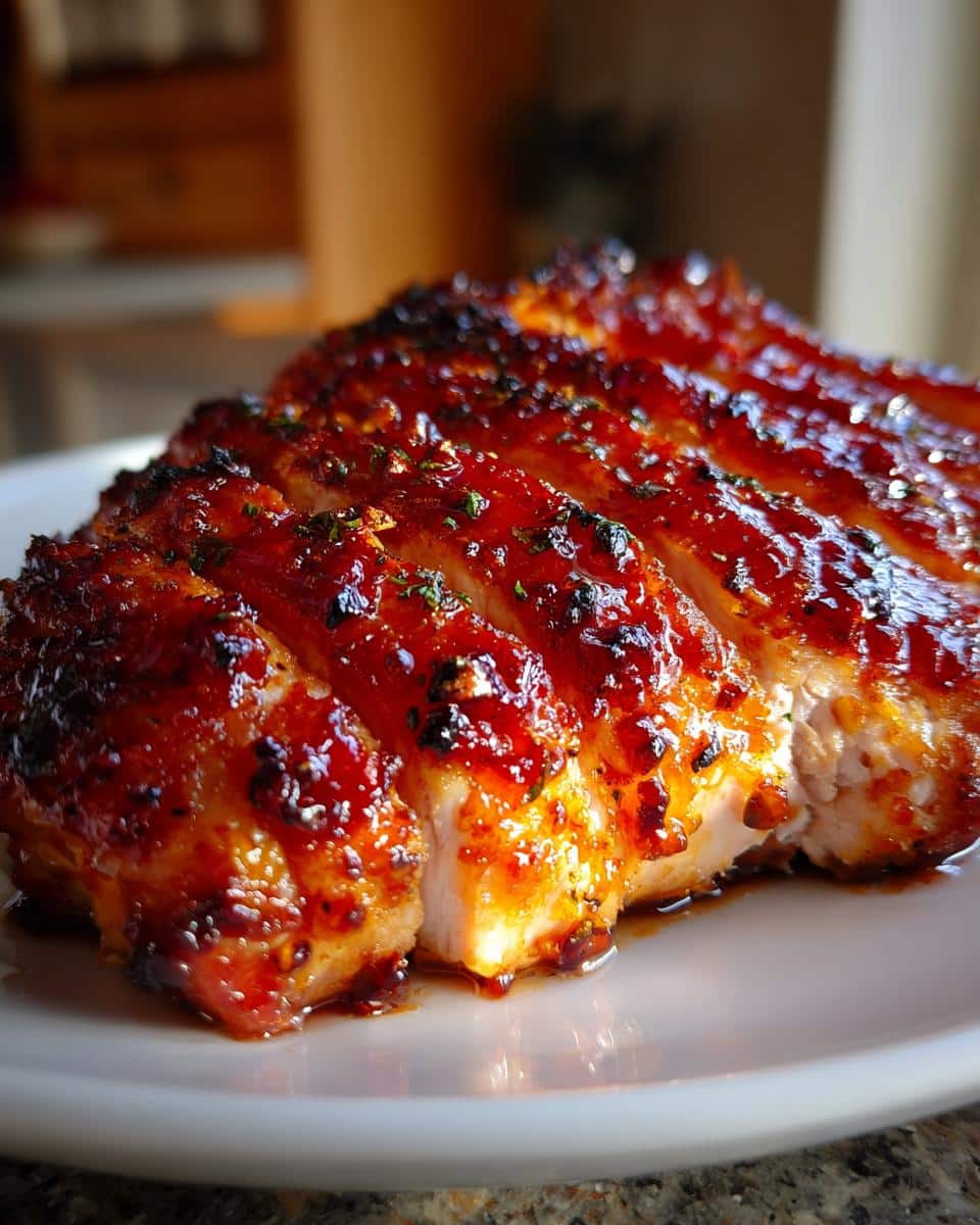Cranberry Orange Glazed Turkey Breast - detail 2