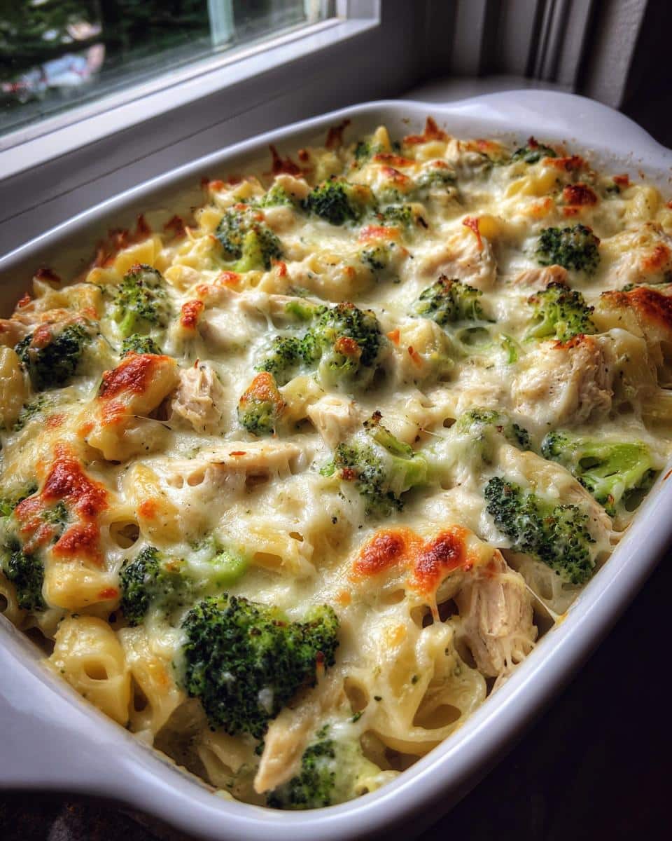 Irresistible Creamy Pesto Chicken Pasta Bake for 6 7 Creamy Pesto Chicken and Broccoli Pasta Bake - detail 2