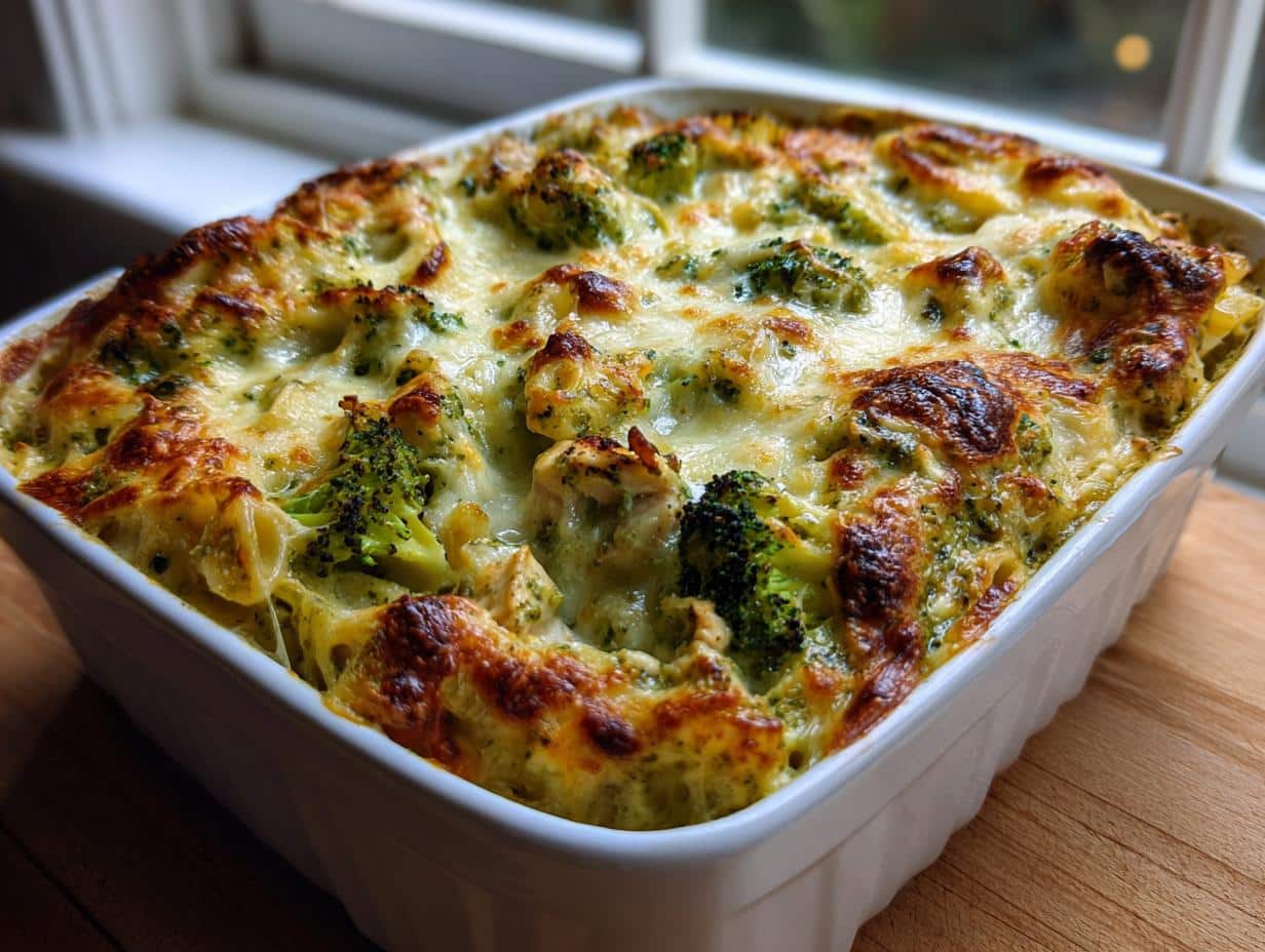 Irresistible Creamy Pesto Chicken Pasta Bake for 6 8 Creamy Pesto Chicken and Broccoli Pasta Bake - detail 3