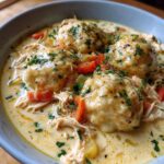 Crock Pot Chicken & Dumplings