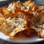 Crunchy Cottage Cheese Chips in Minutes