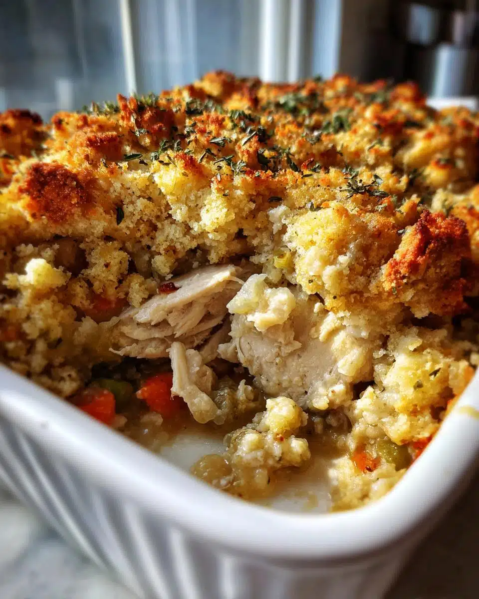 Dolly’s Chicken and Stuffing Casserole - detail 3